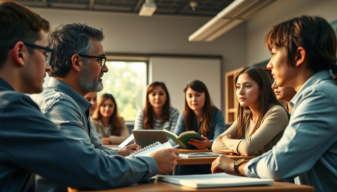 Student developing practical and academic skills